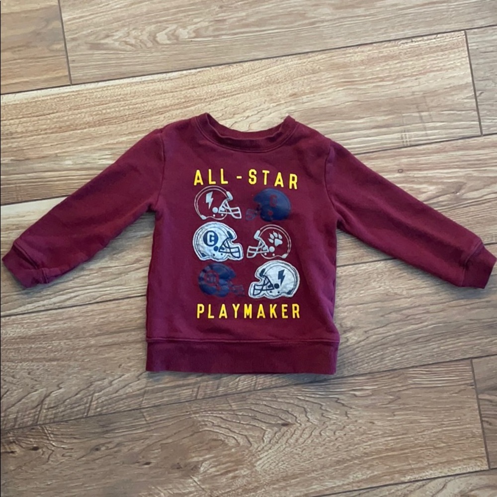 All star football sweater